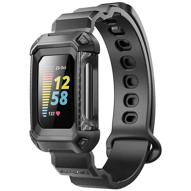 Rugged Protective Case & Band for Fitbit Charge 5/6 - Image 2