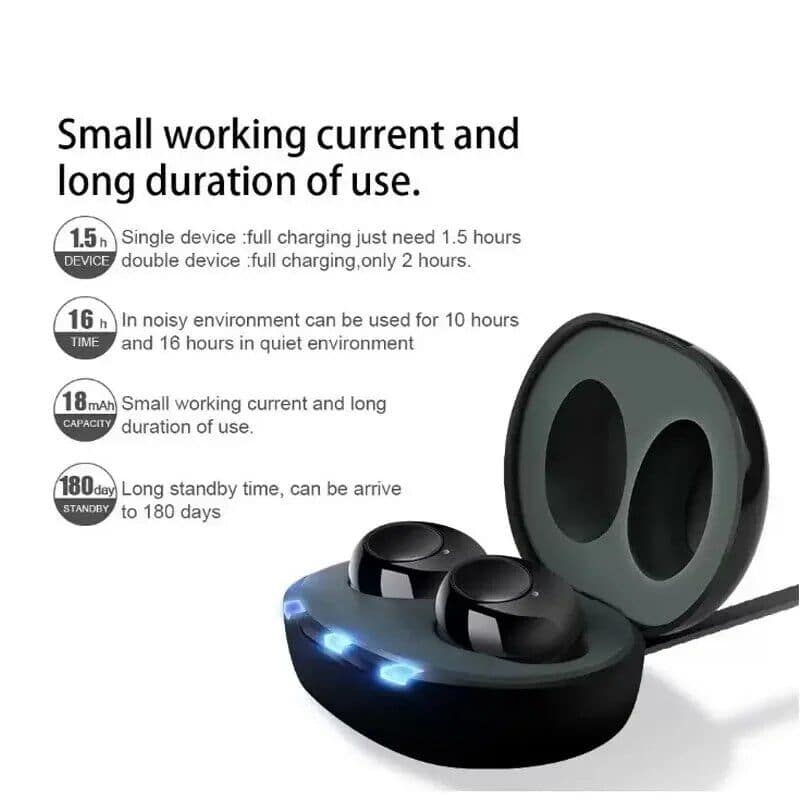 USB Rechargeable Invisible Mini Hearing Aids - Image 6