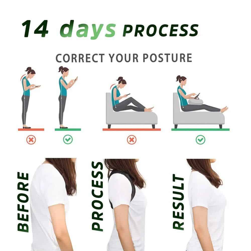 Adjustable Back Posture Corrector - Spine and Shoulder Alignment Support Belt - Image 5