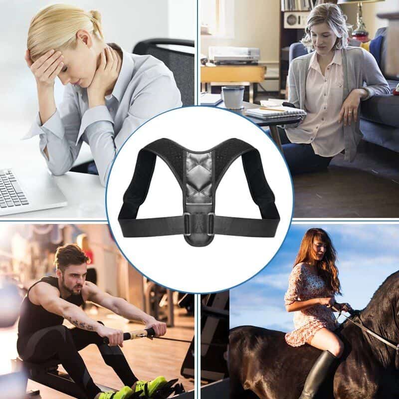 Adjustable Back Posture Corrector - Spine and Shoulder Alignment Support Belt - Image 4