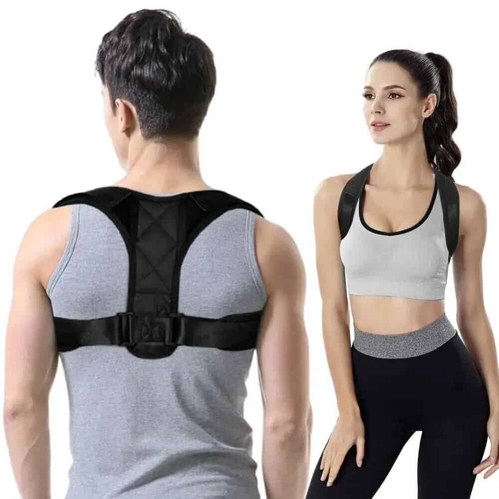 Adjustable Back Posture Corrector - Spine and Shoulder Alignment Support Belt
