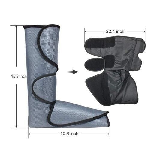 Revitalizing Air Compression Leg & Foot Massager with Infrared Therapy - Image 9