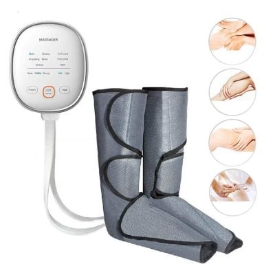 Alternative view of Revitalizing Air Compression Leg & Foot Massager with Infrared Therapy