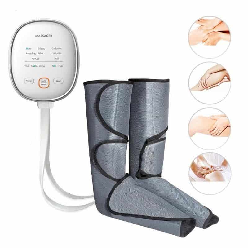 Revitalizing Air Compression Leg & Foot Massager with Infrared Therapy - Image 2