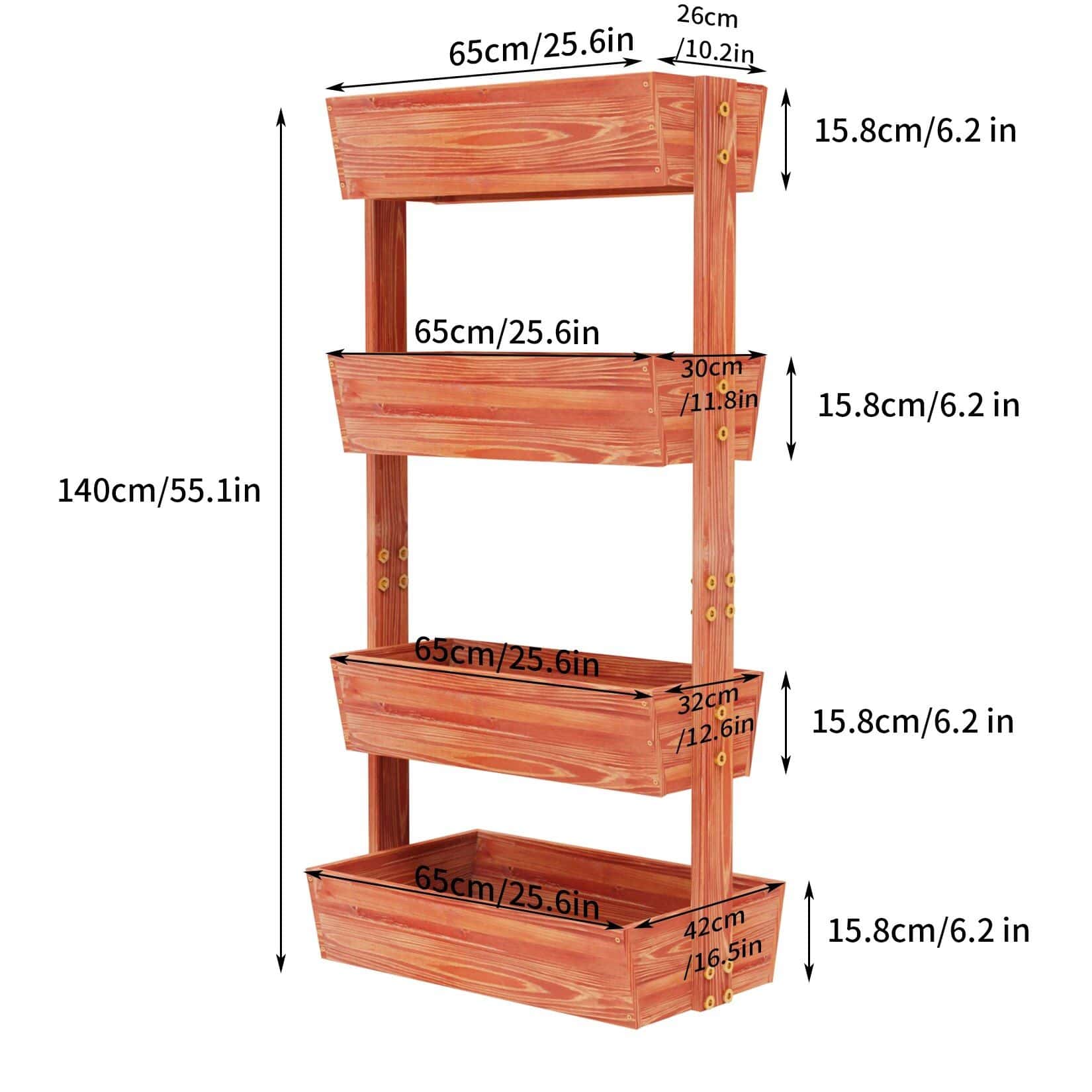 4-Tier Raised Garden Bed - Image 3