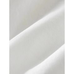 Close-up of smooth, high-quality silk white fabric perfect for optometry exam tables or medical use. Soft, durable, and seamless, ideal for comfortable and hygienic patient care environments.