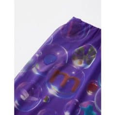 Vibrant purple vape packaging with colorful bubble graphics, perfect for eye-catching display. Features the Monalisa logo, ideal for enhancing branding in the opt industry.