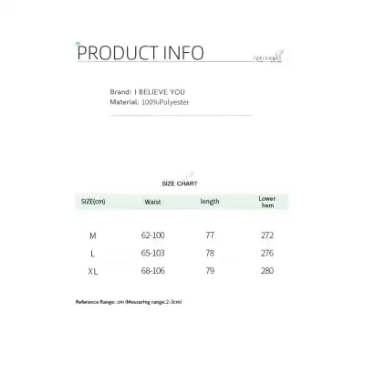 Optical product size chart for eyewear and vision correction.
