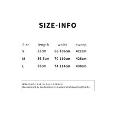 Flexible size guide for comfortable optometry wear and eye care accessories.