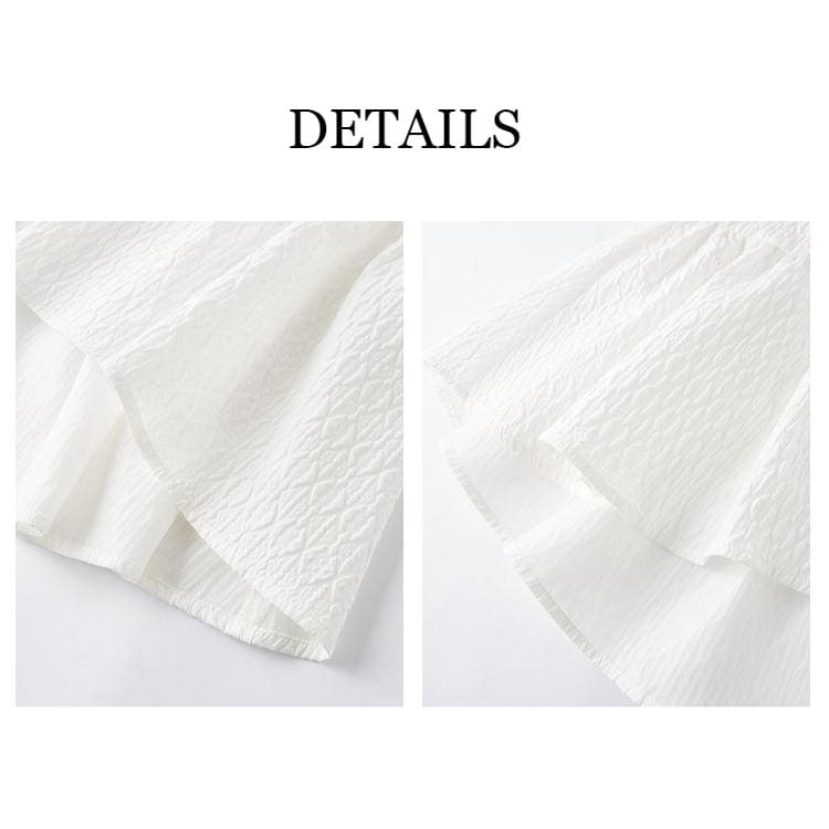 High-quality white textured fabric for home decor, fashion, and accessories at Monalisa Store. Perfect for DIY projects, upholstery, or apparel with soft, durable, and stylish designs.
