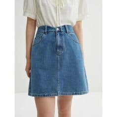 Stylish denim skirt available at Monalisa Store, perfect for casual and trendy outfits. Shop high-quality denim skirts for women online with easy returns and fast shipping.