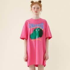 Colorful kids' graphic T-shirt with playful "Childhood" print, perfect for children’s casual wear and adventures. Soft, comfortable fabric ideal for kids' fashion and outdoor activities.