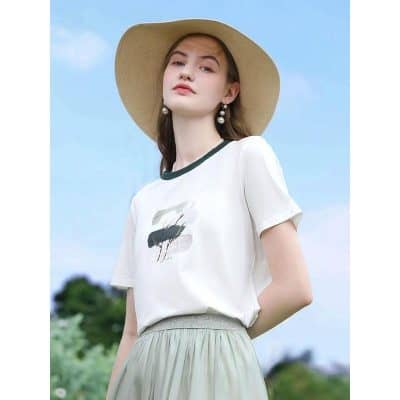 Elegant wide-brim sun hat perfect for outdoor fashion.