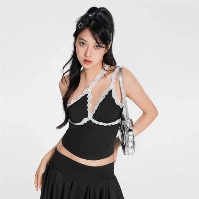 High-quality trendy eyewear-inspired fashion top for women, perfect for optical accessory lovers seeking chic, comfortable clothing options.