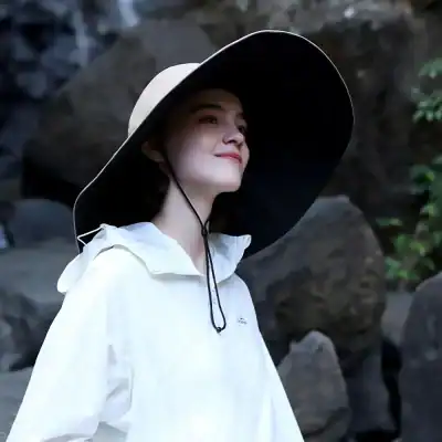 A fashionable wide-brim hat for women, ideal for sun protection and outdoor activities. Shop now at Monalisa Store for quality headwear.