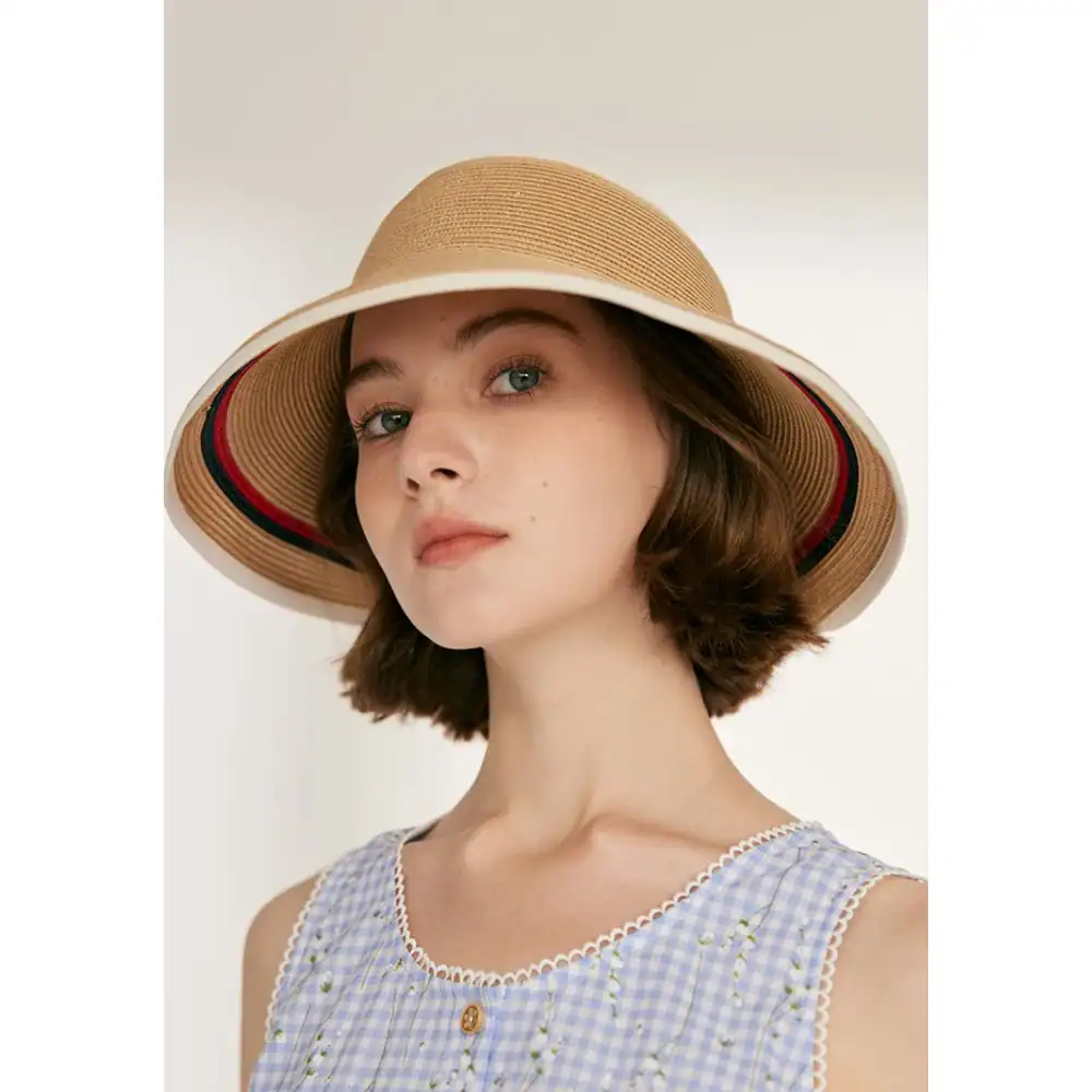 Stylish wide-brim hat for sun protection and fashion. Perfect accessory from Monalisa Medical Store for fashionable sunglasses wearers seeking quality sun hats.