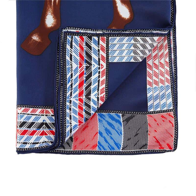 Vibrant optical case featuring geometric patterns in red, blue, black, and white, designed for stylish eyeglass storage. Perfect for organizing your prescription glasses or sunglasses with chic fashion appeal.