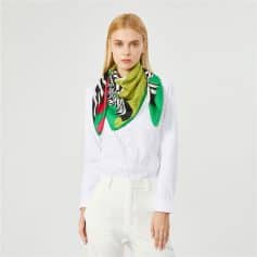 Stylish multicolor designer scarf, perfect for enhancing your fashion look and adding a sophisticated touch to your outfit, available at Monalisa Medical optical store.