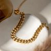 Elegant gold chain necklace jewelry for women and men, perfect for stylish accessories and fashion statements. High-quality, durable, and suitable for all occasions.