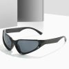 Sleek black sunglasses with UV protection, perfect for eye health and fashion. Ideal for outdoor activities, providing stylish sun protection while enhancing your look.
