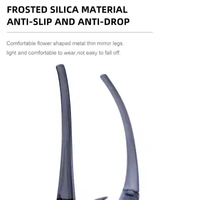 Optical glasses with frosted silica material, anti-slip, lightweight, and comfortable for all-day wear, providing a secure fit. Perfect for stylish, functional eyewear.