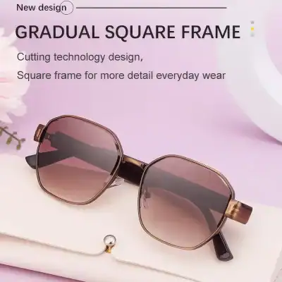 Stylish square sunglasses with gradient lenses, perfect for everyday fashion and eye protection, available at Monalisa Store.