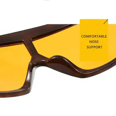 High-quality sunglasses featuring a comfortable nose support for improved fit and comfort during wear.