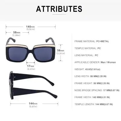 High-quality optical sunglasses with durable PC and metal frame, UV protection, stylish design, and perfect fit for men and women, ideal for outdoor activities and fashion statements.
