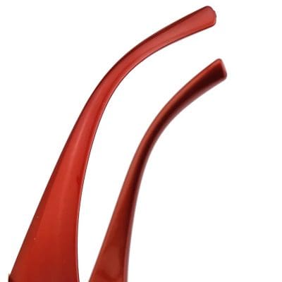 High-quality red eyeglass frames for stylish vision correction, available at Monalisa Store. Durable, fashionable glasses for men and women.