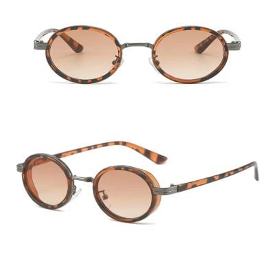 Stylish round tortoiseshell sunglasses with gradient lenses for women and men. Perfect for fashion, sun protection, and enhancing your eyewear collection.