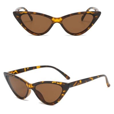 Stylish tortoise shell sunglasses for women with brown tinted lenses, perfect for fashionable sun protection. Durable and trendy, ideal for everyday wear and outdoor activities.