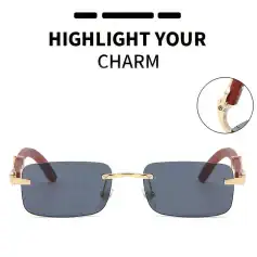 Premium stylish sunglasses with gold accents and dark lenses for UV protection, ideal for fashion-forward individuals seeking eye protection.