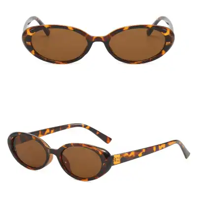 Stylish tortoise shell sunglasses with brown lenses, perfect for UV protection and sun fashion.