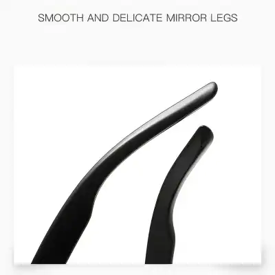 Delicate mirror legs for modern furniture, smooth black finish, perfect for stylish interior decor, adding elegance and sophistication to your space.