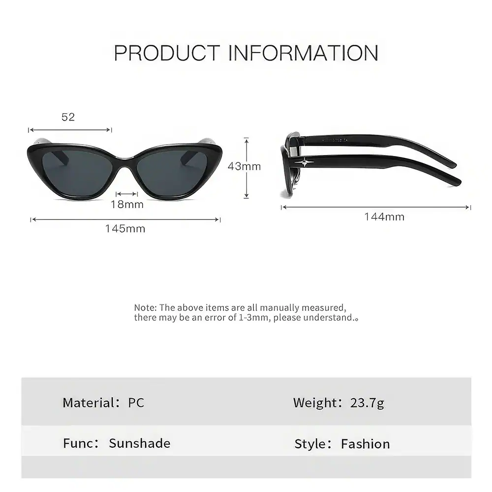 Stylish black sunglasses with UV protection and polarized lenses for men and women. Perfect for outdoor activities, fashion, and sun protection. Lightweight and comfortable fit.