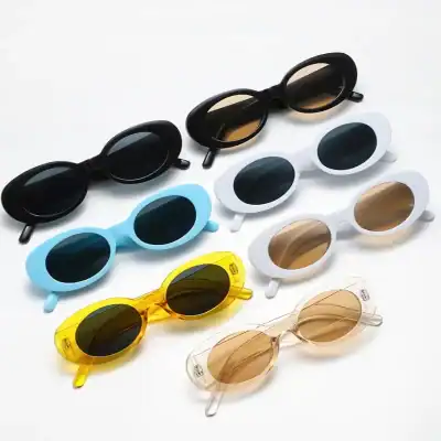 Fashionable sunglasses in multiple colors with UV protection, ideal for summer trends, outdoor activities, and everyday style. Made with durable, lightweight materials for comfort.