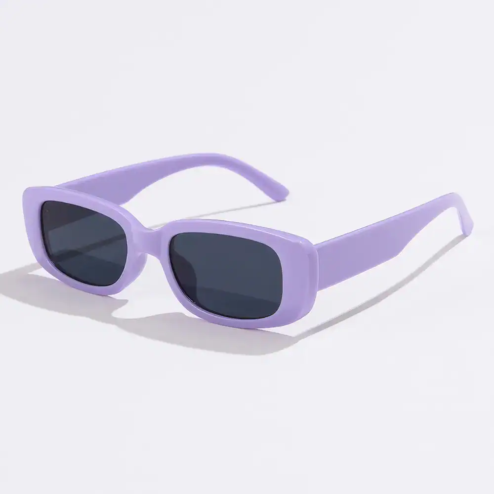 Fashionable purple sunglasses with UV protection, ideal for summer outings and stylish accessories, perfect for both women and men from Monalisa Store.