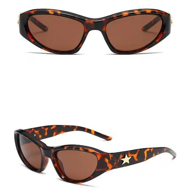 Stylish tortoiseshell sunglasses with brown tinted lenses for UV protection and fashion. Perfect for men and women seeking high-quality, trendy eyewear from Monalisa Store.