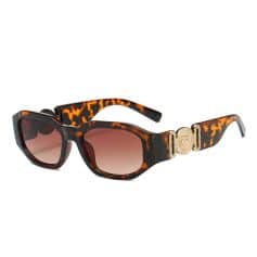 Stylish tortoise-shell designer sunglasses with gradient lenses, perfect for fashion-forward women seeking high-quality eye protection and style at Monalisa Store.
