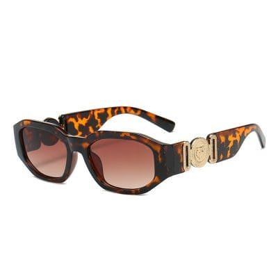 Stylish tortoise-shell designer sunglasses with gradient lenses, perfect for fashion-forward women seeking high-quality eye protection and style at Monalisa Store.