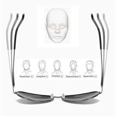 High-quality customized sunglasses for different face shapes at Monalisa Store, offering exclusive eyewear solutions to enhance your vision and style.