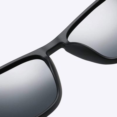 High-quality black sunglasses with sleek design and polarized lenses for UV protection. Perfect for fashion and eye health.