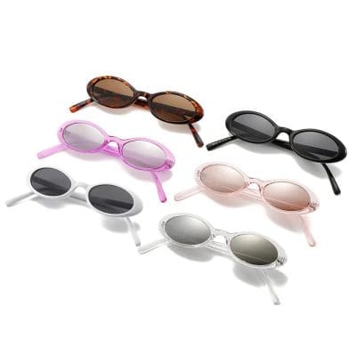 Colorful oval sunglasses for kids with UV protection, perfect for summer and outdoor activities. Stylish, lightweight, and comfortable for children of all ages.