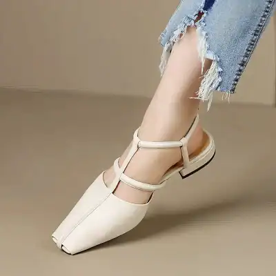 Stylish premium white women's heels with ankle straps, perfect for fashion and comfort. Shop high-quality footwear at Monalisa Store.