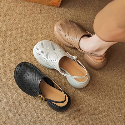 Perforated medical clogs in black, white, and beige perfect for healthcare professionals. Lightweight, breathable shoes designed for comfort and hygiene in medical environments.