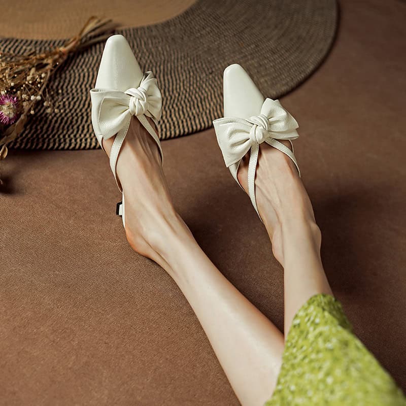 Comfortable stylish women's shoes with bows, perfect for fashion-forward looks and special occasions. Featuring soft materials and chic design to enhance your style effortlessly.