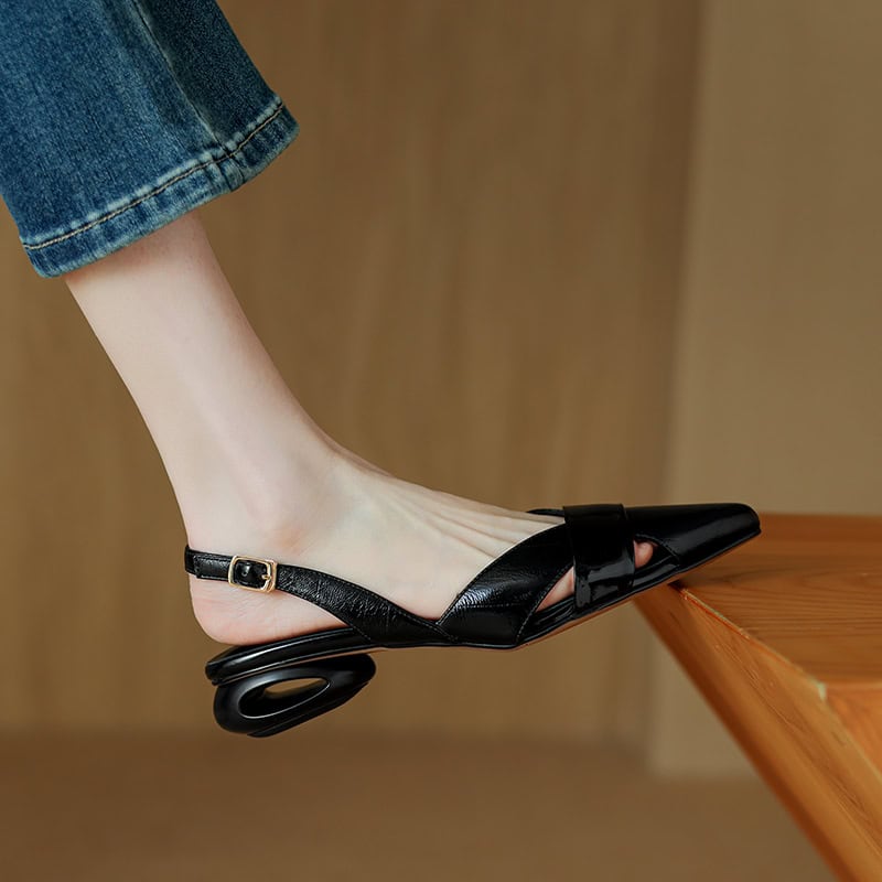 Elegant black optical footwear designed for comfort and style, ideal for fashionable women seeking premium opt shoes. Perfect for everyday wear and enhancing your look.