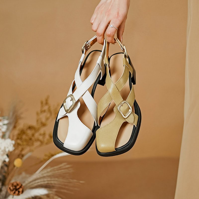 Comfortable stylish sandals for women, featuring adjustable straps, trendy design, and variety of colors, perfect for casual or dressy looks.
