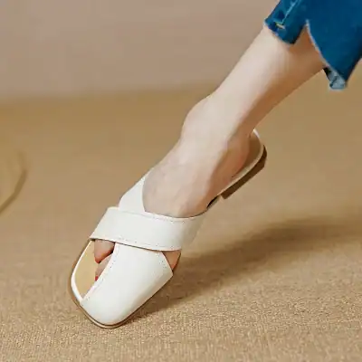 Comfortable stylish slip-on sandals with open toe design, ideal for casual and everyday wear, available at Monalisa Store.