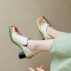 Comfortable women's open-toe sandals perfect for summer or casual outings.